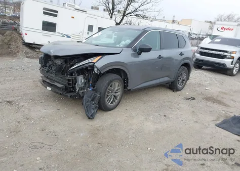 2021 Nissan Rogue S Intelligent Awd z USA, uszkodzony, nr VIN 5N1AT3AB5MC843494